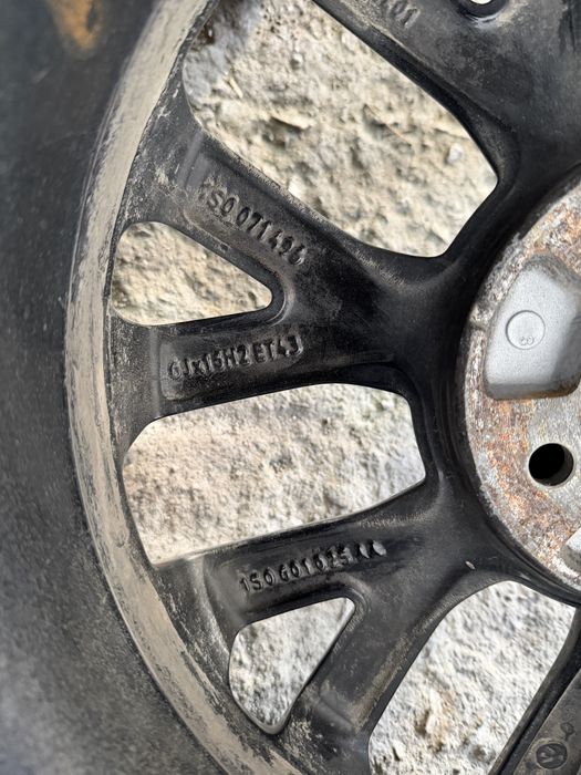 Vw up оригинални джанти 4х100 16”