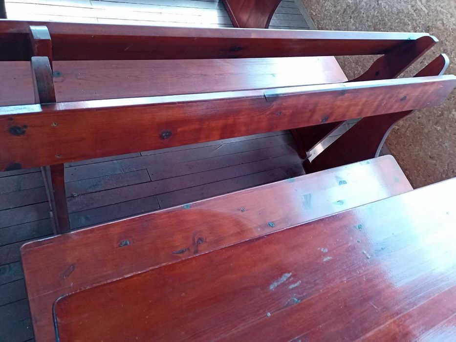 Баварски маси с пейки