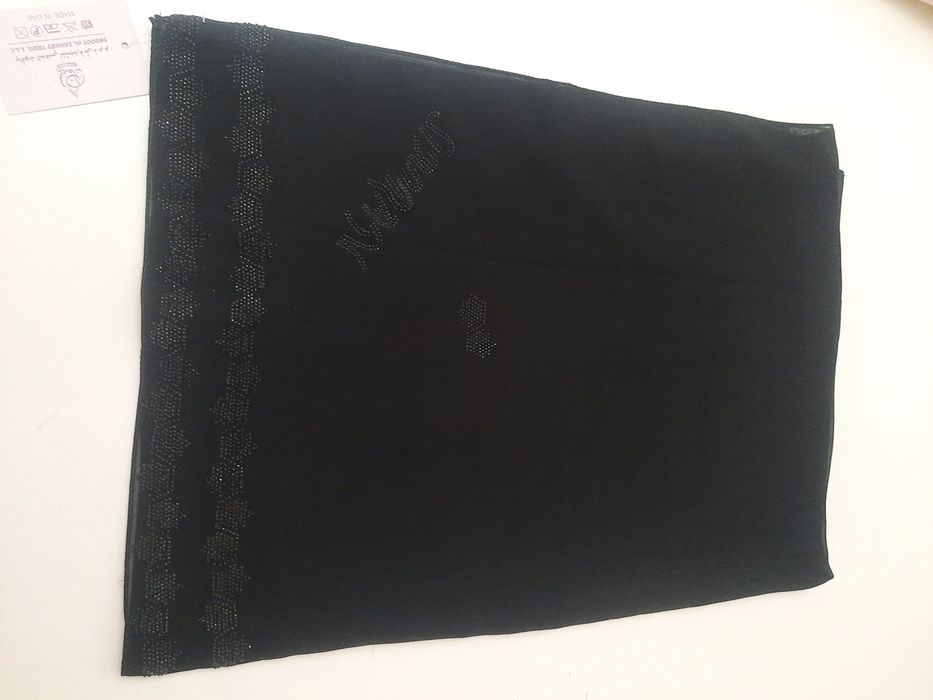 Шарф шифон из Дубая фирма симран шифон со стразами