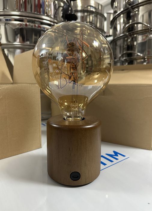 лофт светильник настольный