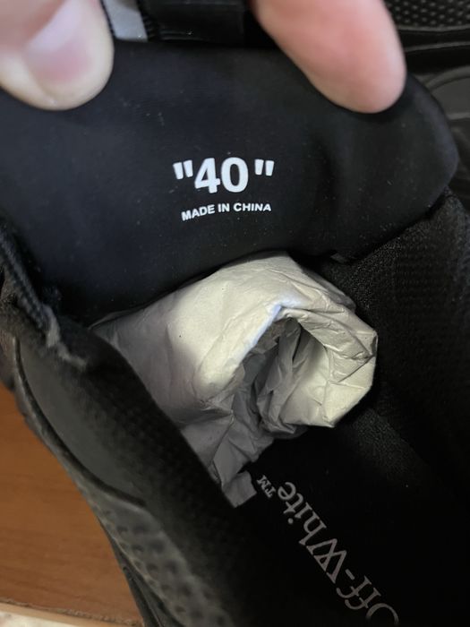 Off-White glove sneakers