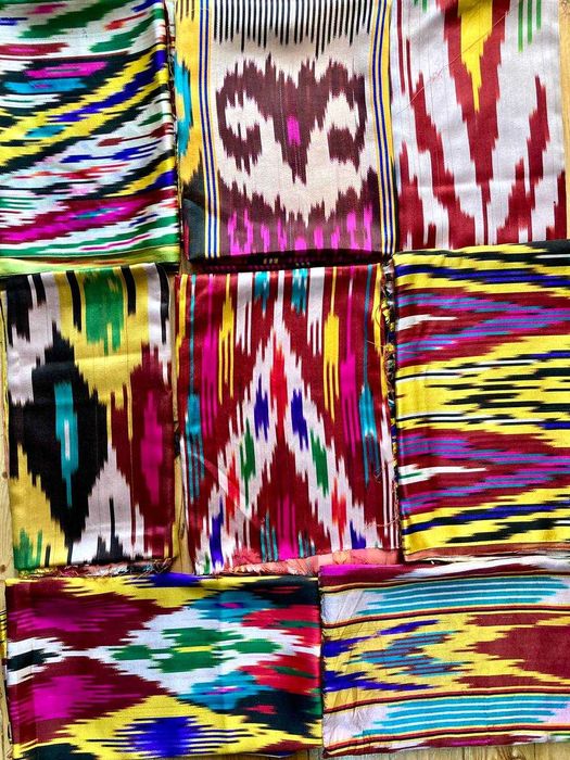 Хан-атлас старинный, винтажный, ткани из натурального шёлка