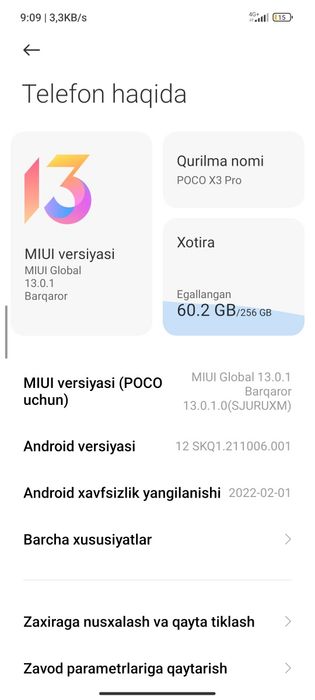 Poco x3 pro oʻyin uchun eng yaxshi tanlov