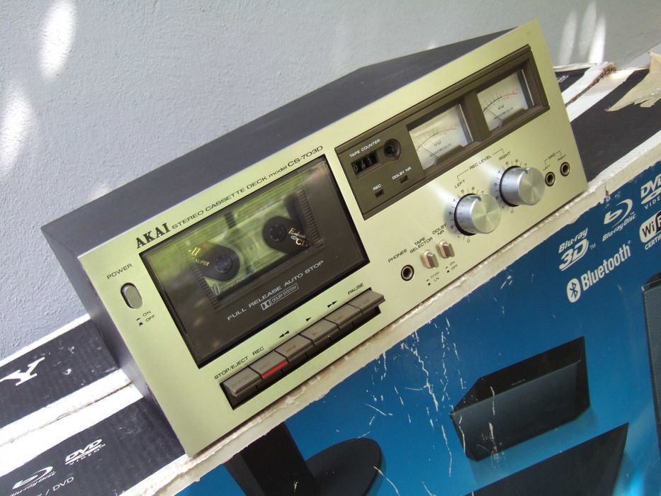 Akai CS-703D. Casetofon Deck. Vintage .