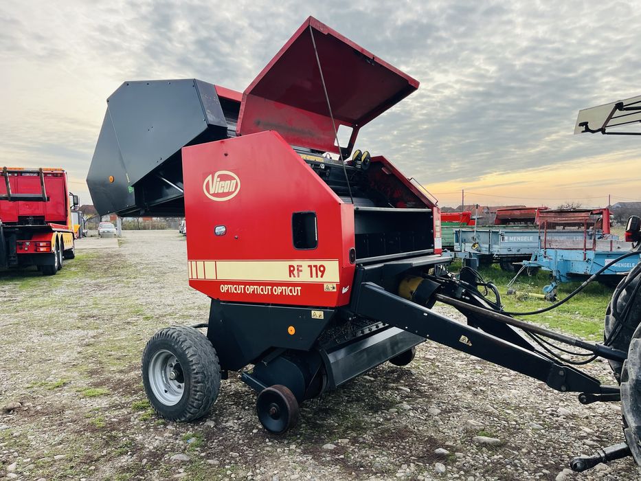 Presa de balotat, baloti mici rotunzi, Vicon, Kverneland 1.20 * 1.20