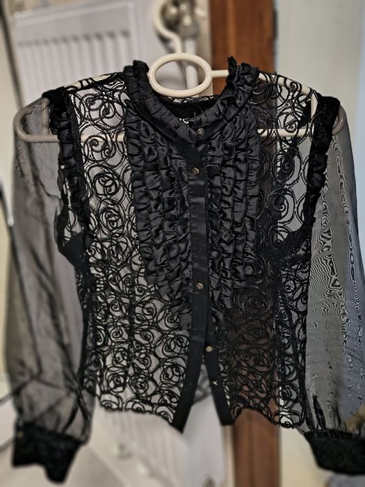 Прозрачна блуза М