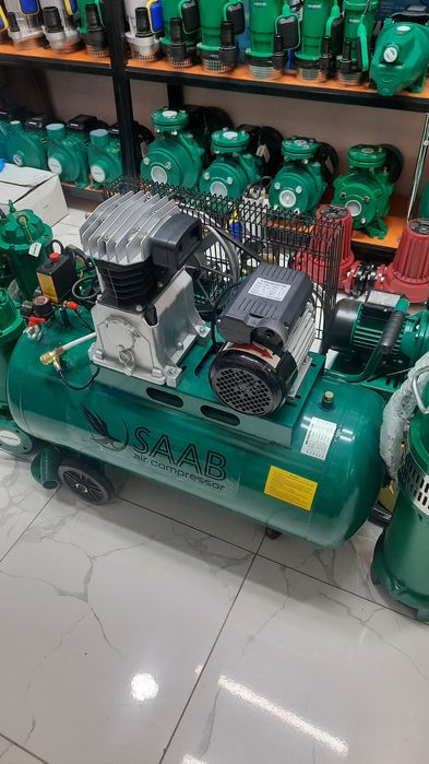 Воздушный компрессор SAAB 100 литр