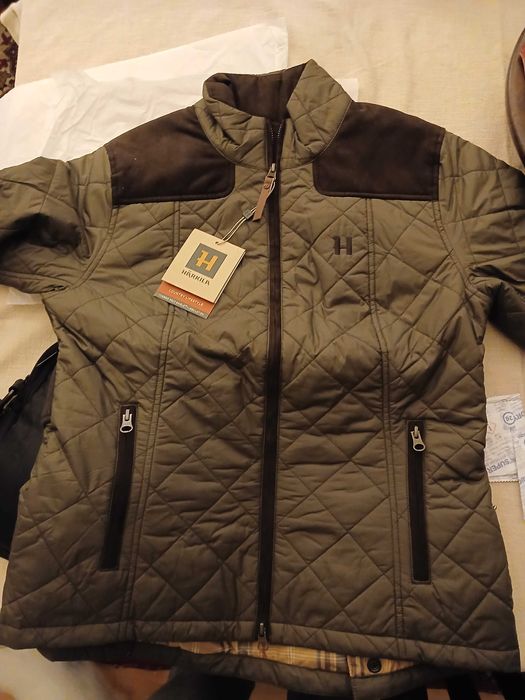 Дамско ловно яке Harkila - Ailsa quilt, в цвят Willow green