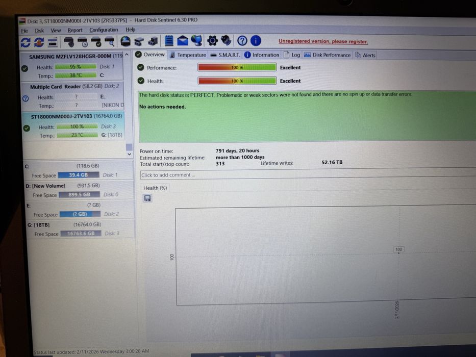 HDD SEGATE EXOT 18TB in Garantie si Perfect functional