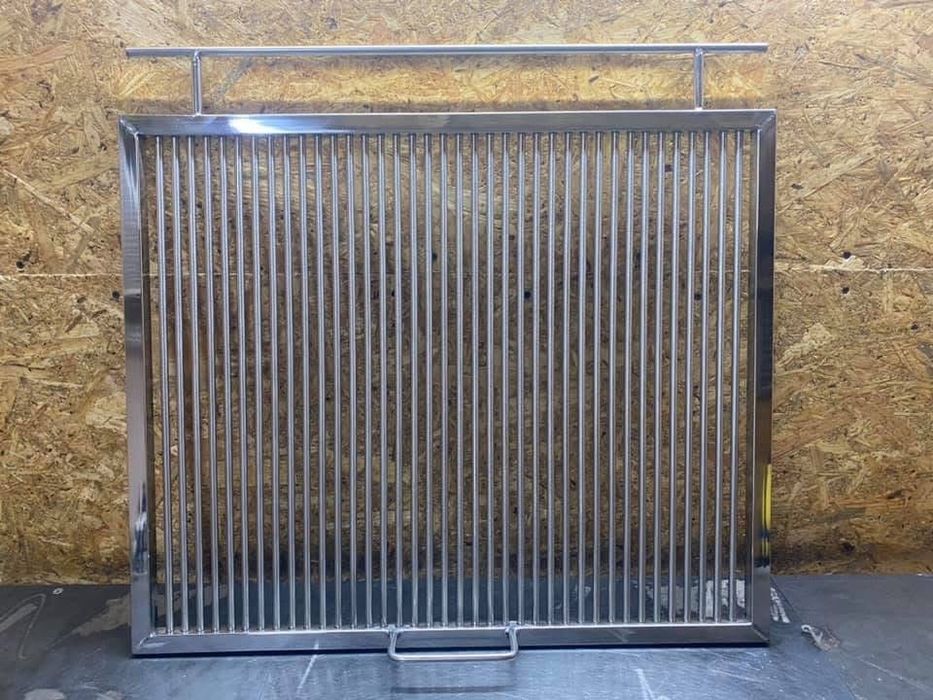 Gratar camping inox rulota si grilaj inox