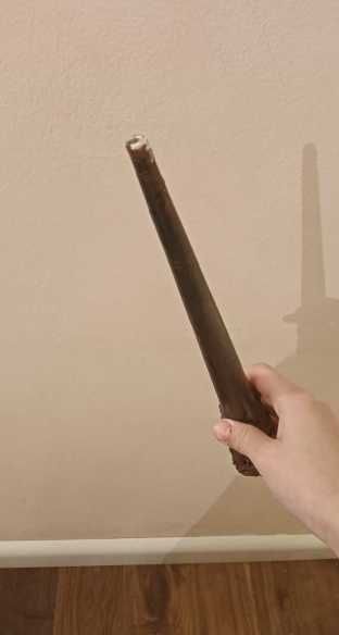 волшебная палочка, 25см,черный дуб, волос единорога, упругая.