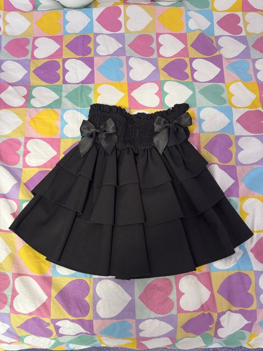 Детска черна пола