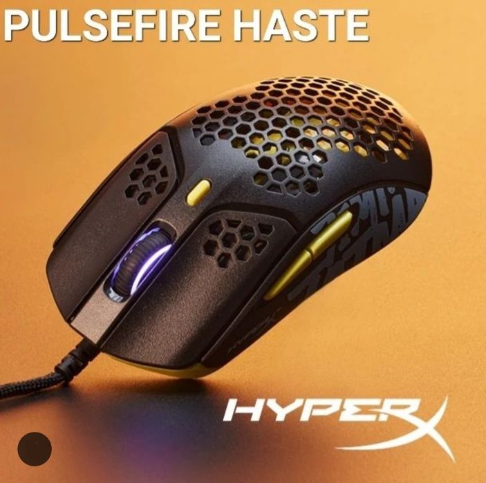 Hyperx Pulsefire Haste Black TTT мышка/мышь Проводная