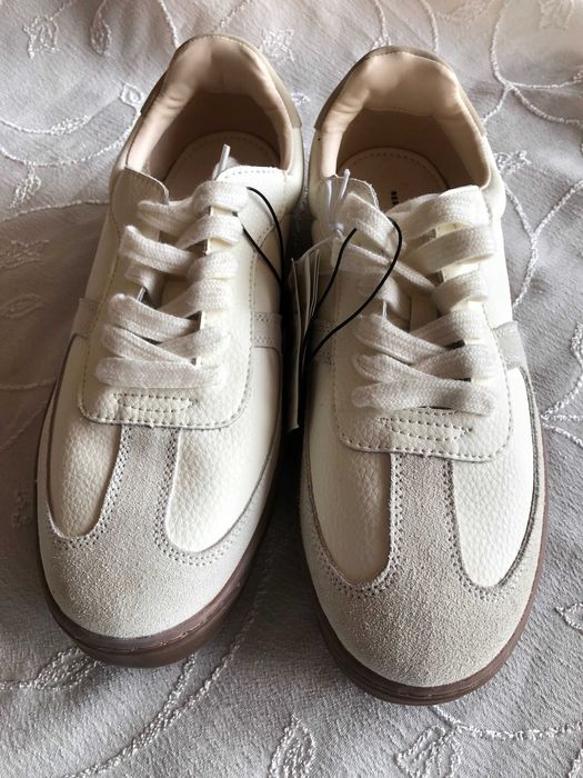 Маратонки/ сникърси/ спортни обувки Reserved естествена кожа №42 нови