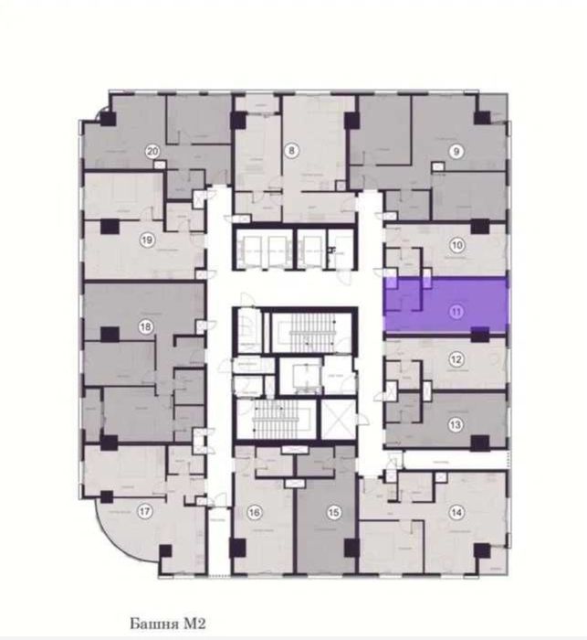 ПРОДАЕТСЯ Modera Towers 1/10/24 квартира коробка Шота Руставели.