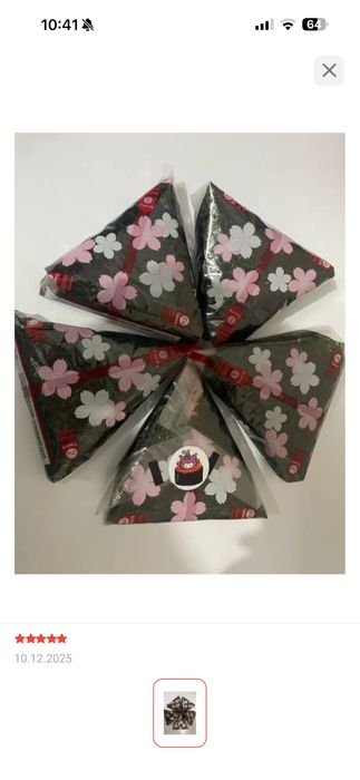 Упаковка для онигири с нори