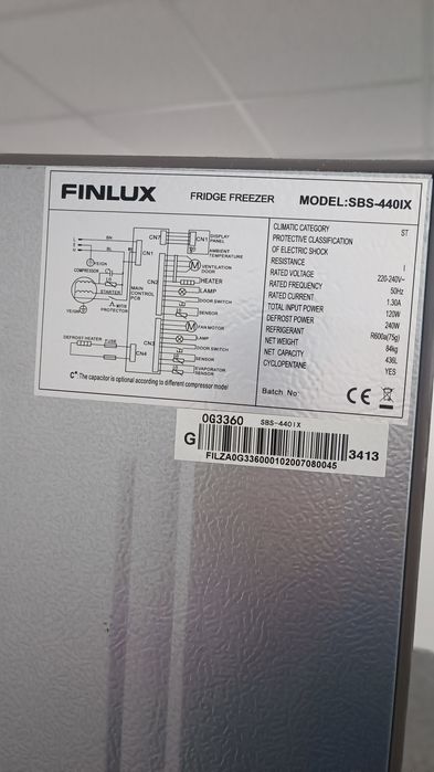 Хладилник Side-by-side FINLUX