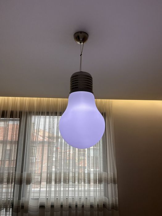 Осветително тяло висяща лампа крушка