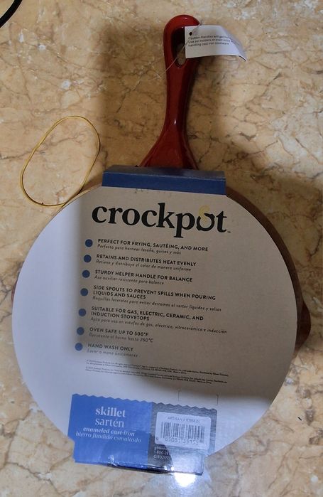 Vând tigaie fonta 20.3 cm crock-pot