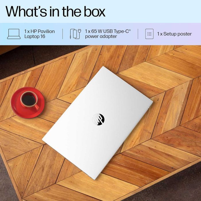 HP Pavilion plus 16 IPS, 2K, WUXGA Intel Core Ultra 5-125U 16GB  512GB