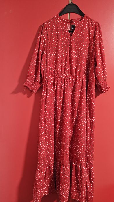 Rochie roșie Shein, mărimea L