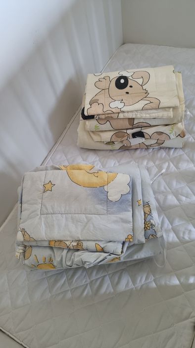 Saltea cocos+jucarie 3in1 patut+2lenjerii