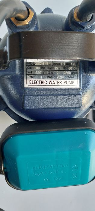 Дренажна помпа за мръсна вода. Потапяща помпа за прочистване на ями.