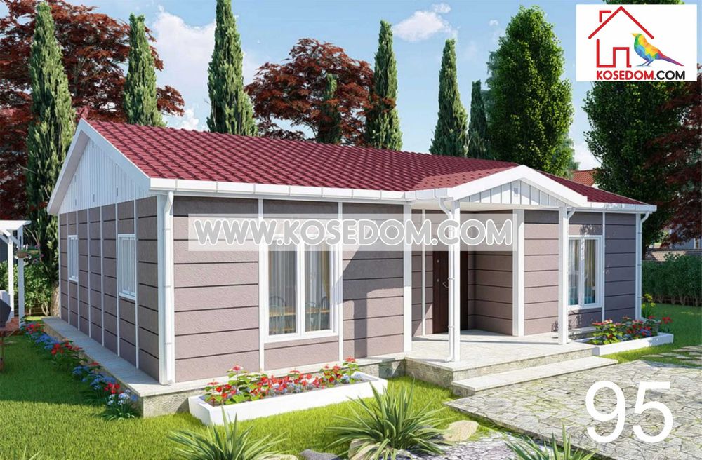 Сглобяеми къщи по проект на клиента