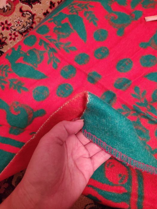 Детское одеяло шерстяное