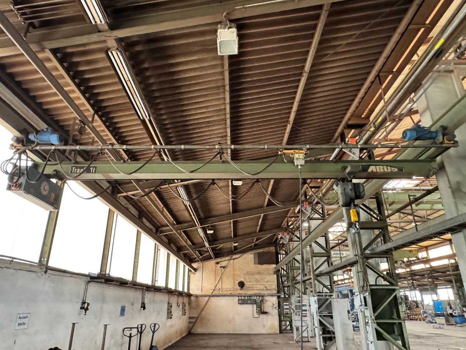 Macara suspendată cu o singură grindă ABUS 1 t 5.5m