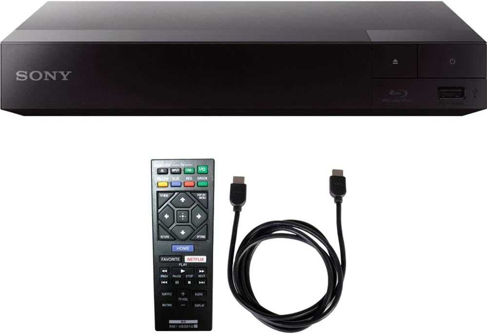 Sony Blu-ray Плейър BDP-S1700K (Пълен комплект с HDMI) - Smart, USB