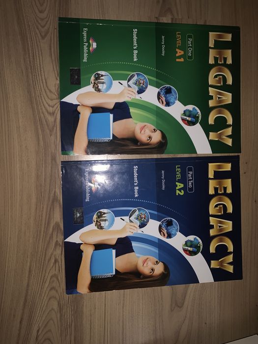 Учебници на Legacy и на Pearson - aнглийски език