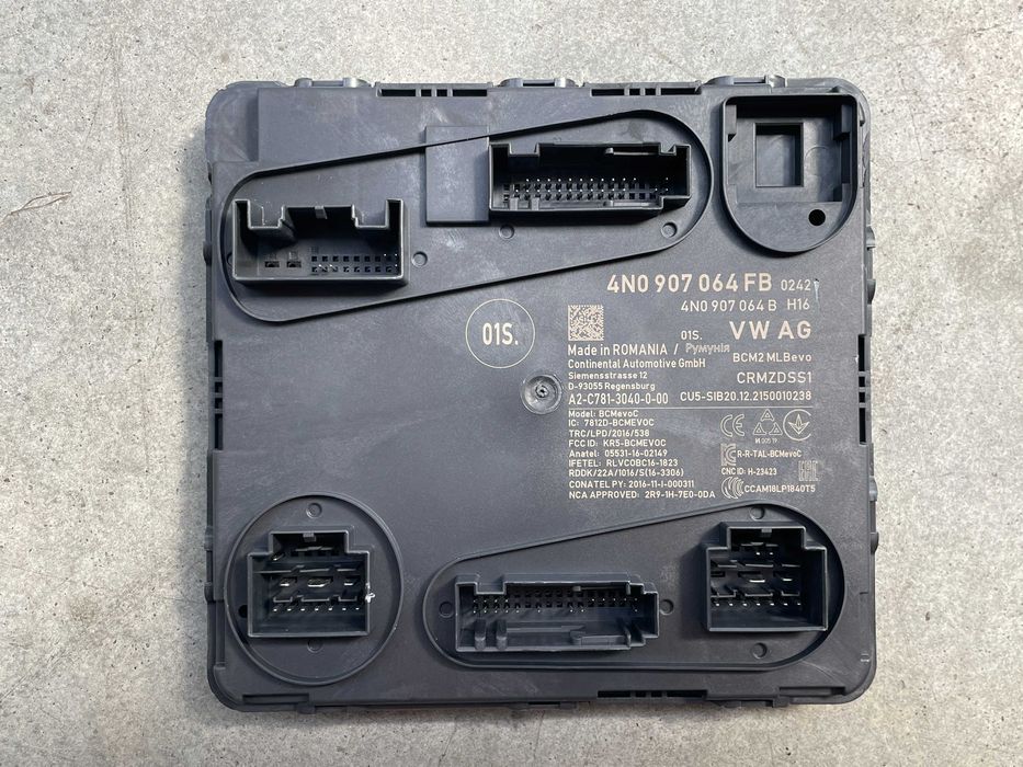 Modul confort BCM2 Audi A6 C8/A7 4K/A8 cod 4N0907064FB