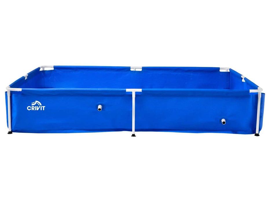 Piscina cu structura metalica Crivit L 228 x l 159 x Î 42 cm