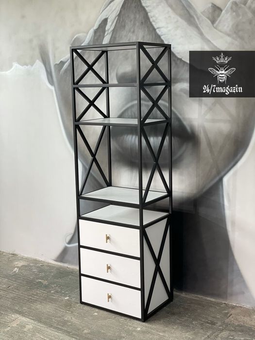 Стеллажи лофт, loft stelajlar.