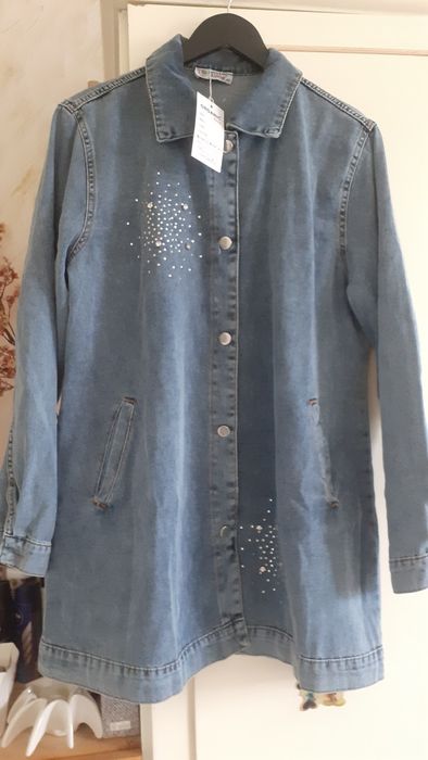 Дамско дънково яке