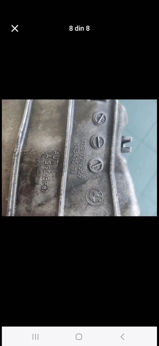 Vând chiuloasa și baie de ulei BMW e91