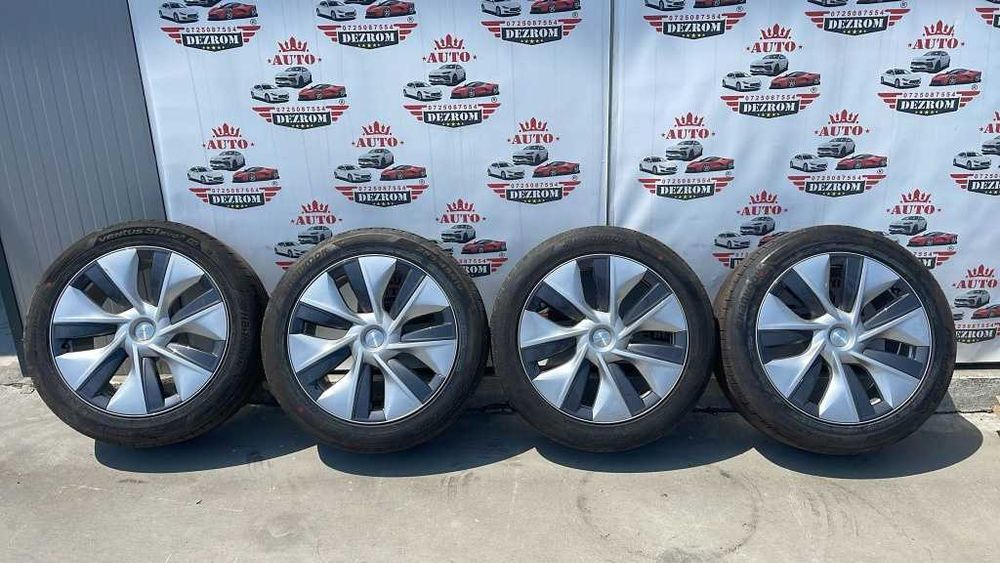 Jante aliaj cu anvelope vara Hankook 255/45/R19 Tesla Model Y (5YJY)