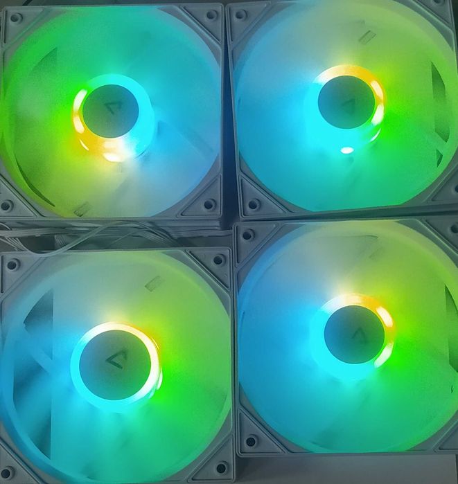Комплект ARGB вентиляторов для корпуса пк.
