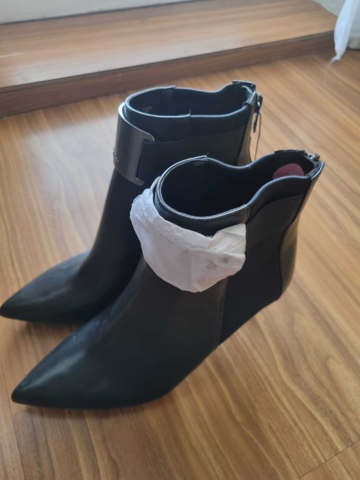 Cizme piele  Calvin klein toc 9cm