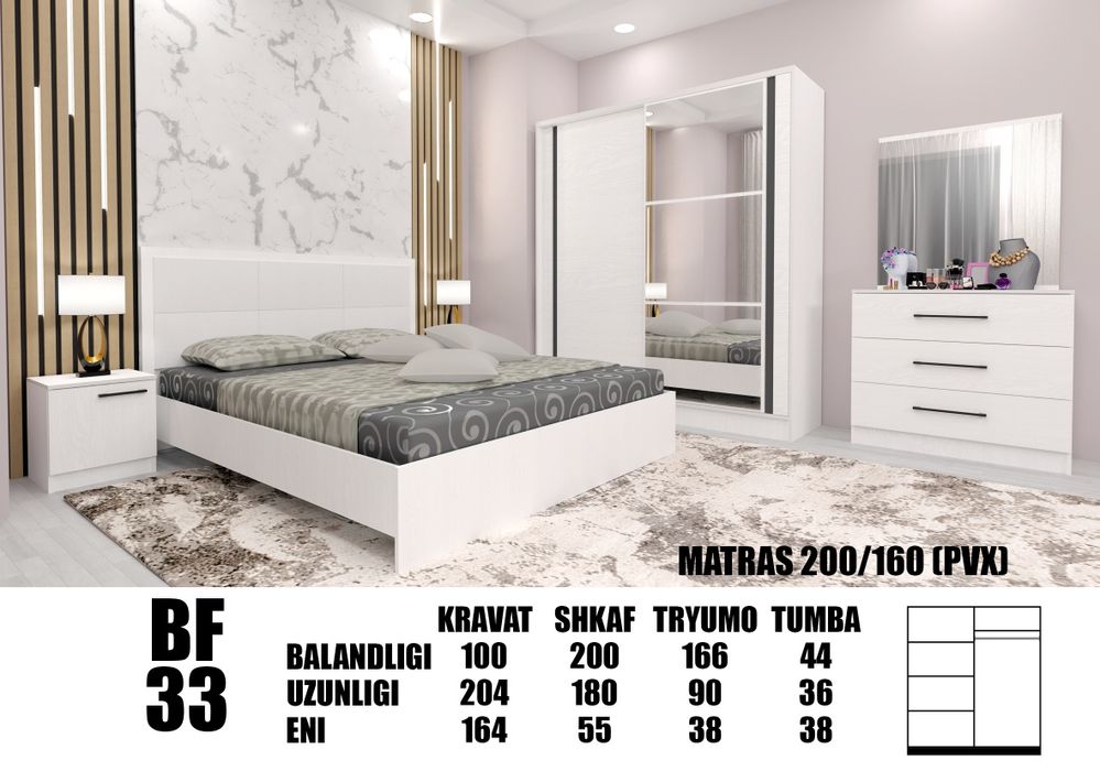 Спалний гарнитура spalni garnitur kamplekt