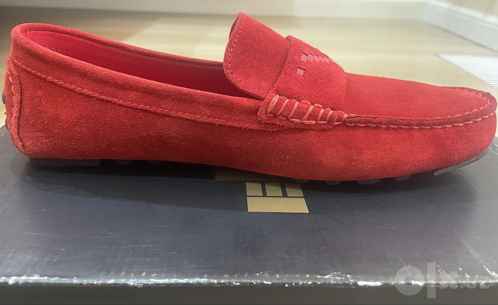 Мужские замшевые мокасины турецкой фирмы Elle shoes , 40 размер новые