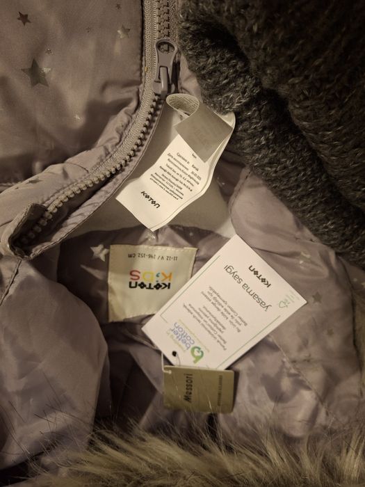 Куртка и шапка на девочку 8-9лет,новые