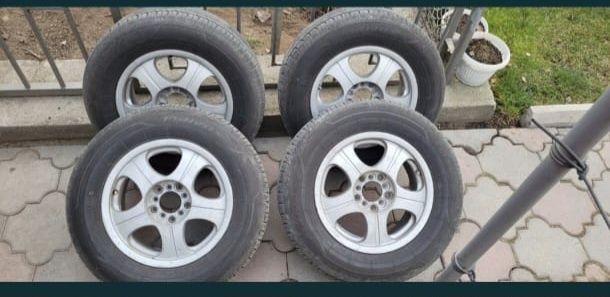 Летний комплект шин + диски r15