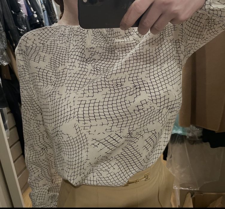 Calvin Klein блуза с принт