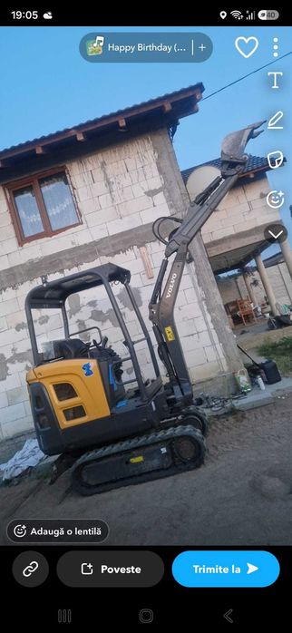 Miniexcavator volvo EC15D