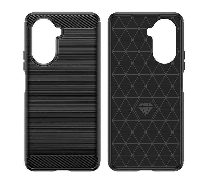 Huawei Nova 10 SE / Nova 11i - Удароустойчив Кейс Гръб CARBON