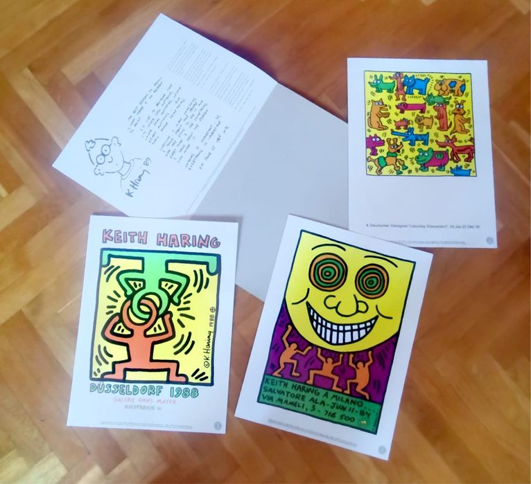 Колекционерски картини плакати поп арт Уорхол,Рой Лихтенщайн,К. Харинг