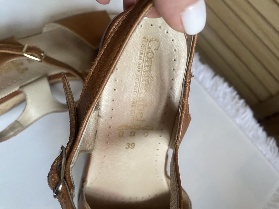 Sandale piele naturală 38