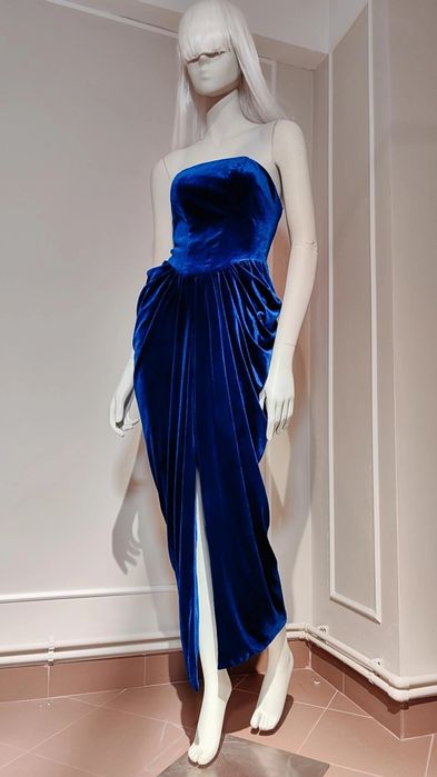 Rochie ocazie din catifea cu mătase (nu Rhea Costa, Ana Radu, Murmur)